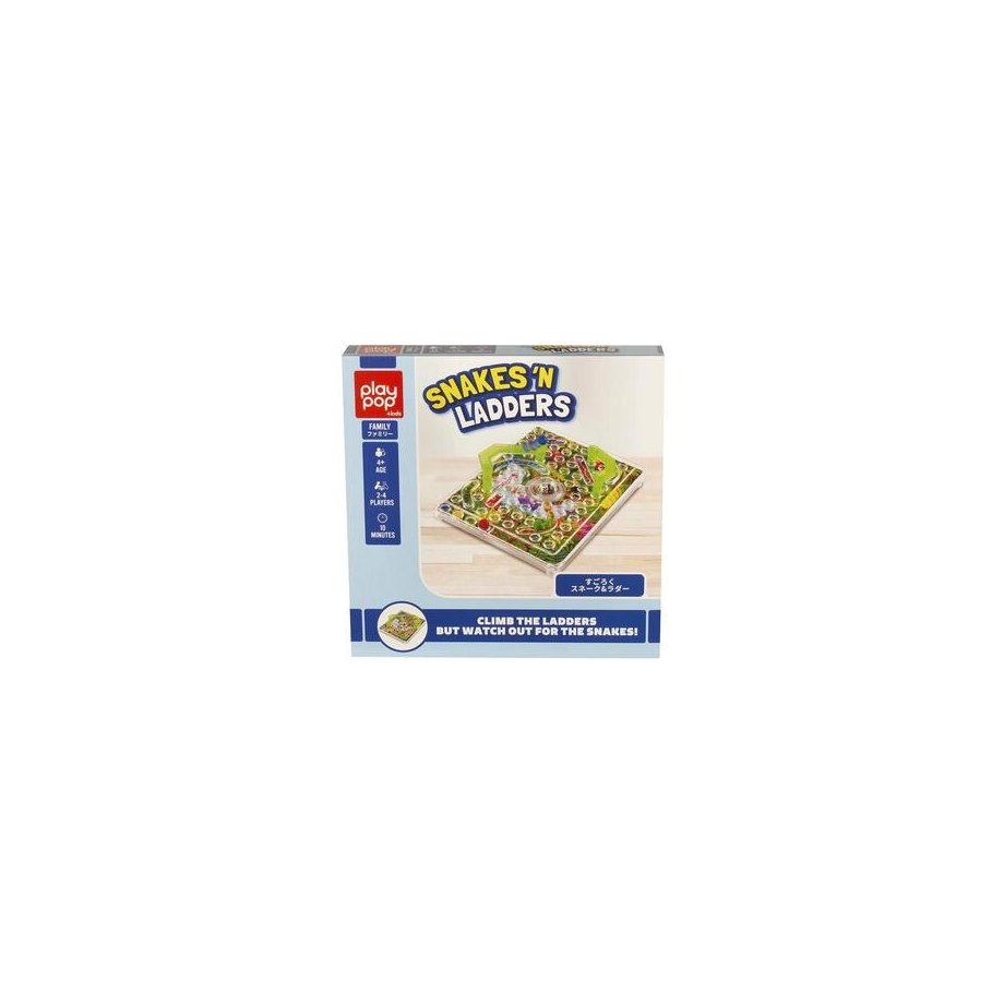 playpop Snakes 'N Ladders Family Game