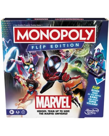 Monopoly Flip Edition: Marvel