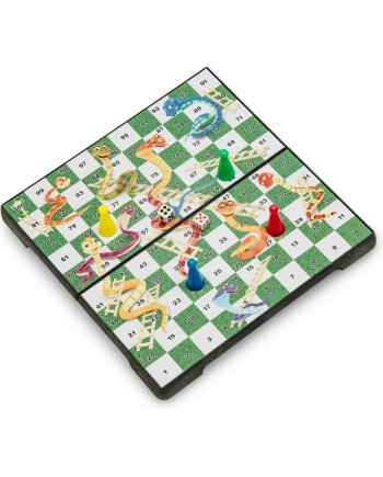 Portable Foldable Magnetic Pocket Board Game I Snake & Ladder For Door Gift l Presents l HADIAH